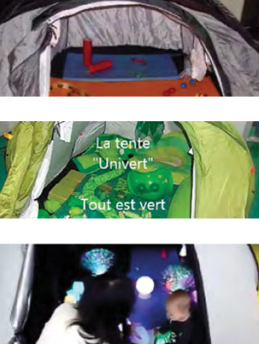 Le Village des tentes, détente