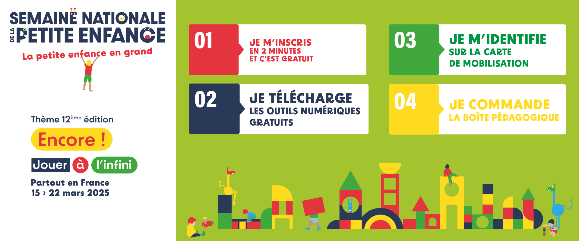 La Semaine Nationale de la Petite Enfance 2025 Du 15 au 22 mars 2025