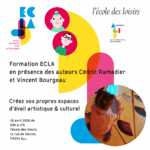 Formation ECLA / École des Loisirs - Paris - 16 Avril 2026