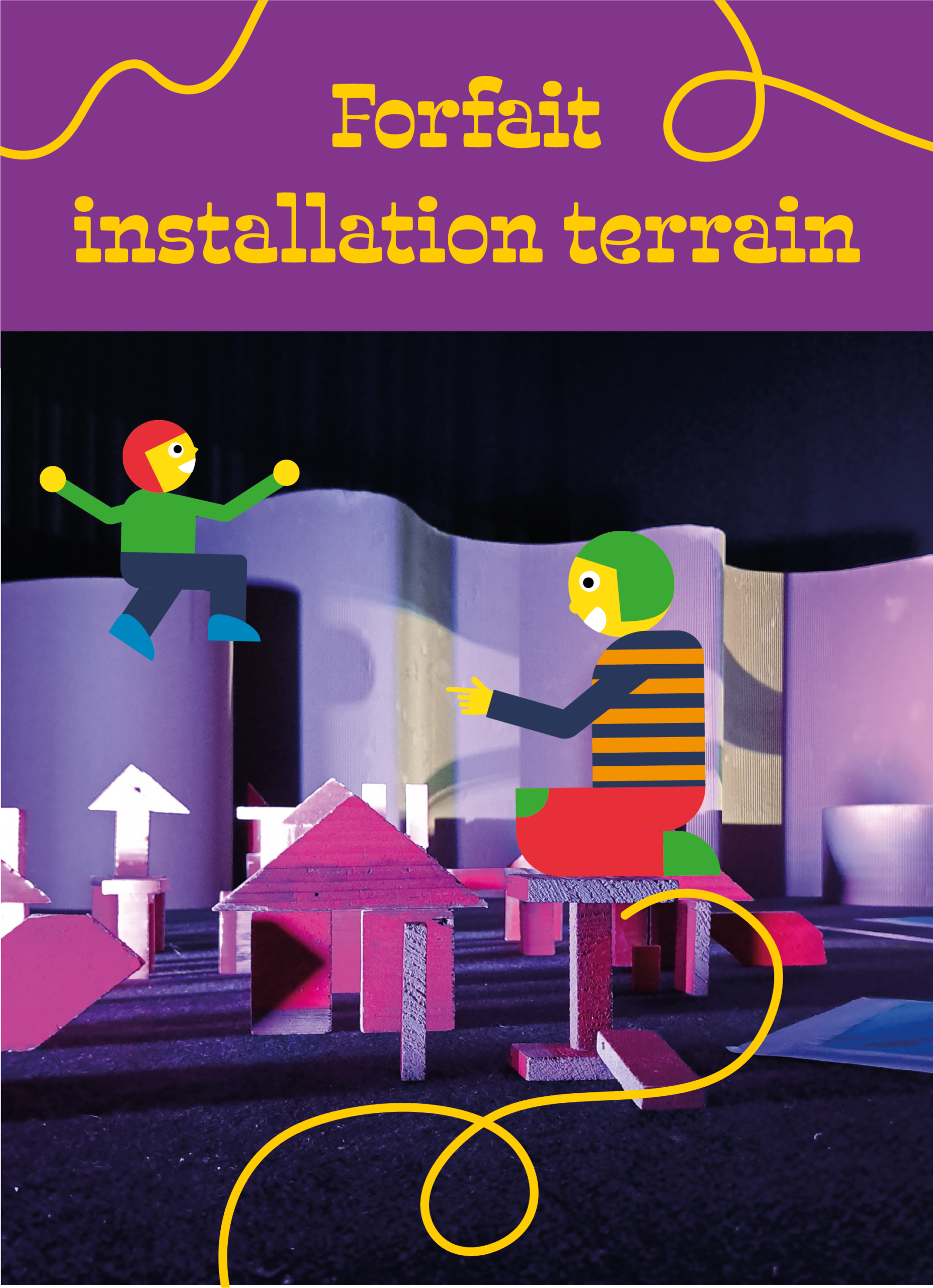 Forfait installations terrain - 1 journée